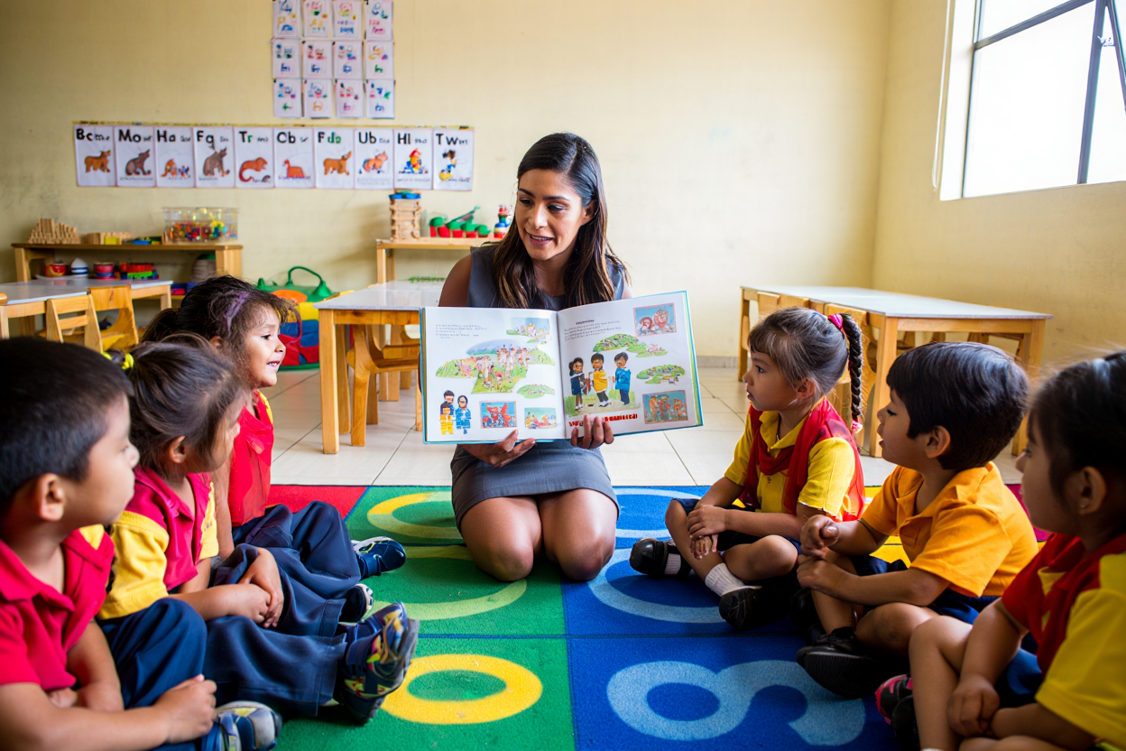 Imagen de la educación infantil en la Institución Educativa N° 89007